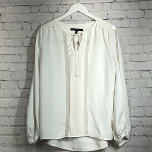 WHBM long sleeve and lace